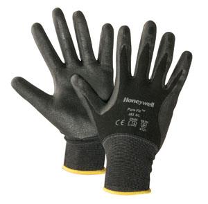 PURE FIT 393 BLACK FOAM NITRILE PALM - General Purpose Gloves